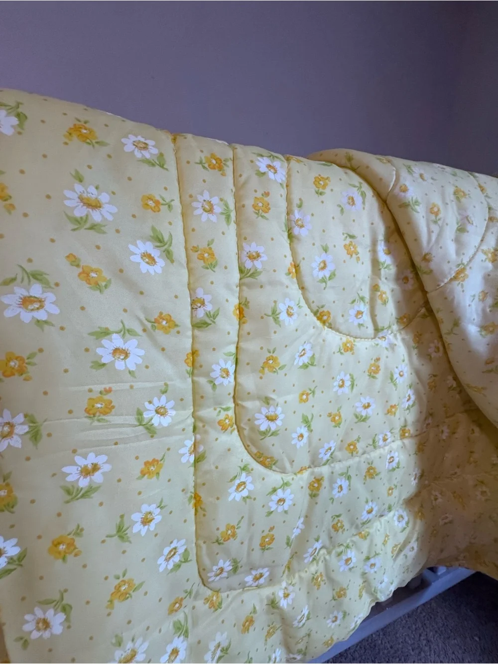 Vintage Floral MCM Twin comforter